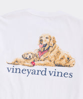 Golden & Pup Fathers Day Short Sleeve Tee